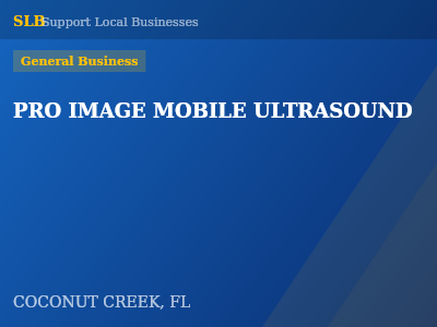 PRO IMAGE MOBILE ULTRASOUND — General Business in COCONUT CREEK, FL