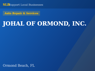 JOHAL OF ORMOND, INC. — Auto Repair & Services in Ormond Beach, FL