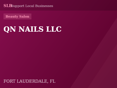 QN NAILS LLC — Beauty Salon in FORT LAUDERDALE, FL