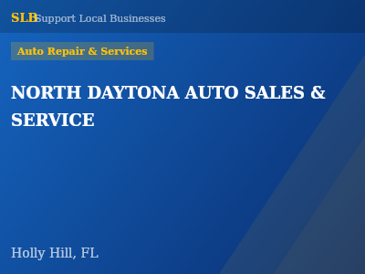 NORTH DAYTONA AUTO SALES & SERVICE — Auto Repair & Services in Holly Hill, FL