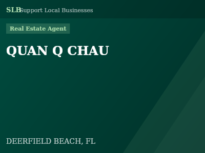 QUAN Q CHAU — Real Estate Agent in DEERFIELD BEACH, FL
