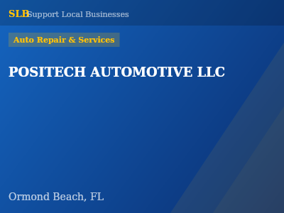 POSITECH AUTOMOTIVE LLC — Auto Repair & Services in Ormond Beach, FL
