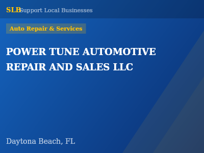 POWER TUNE AUTOMOTIVE REPAIR AND SALES LLC — Auto Repair & Services in Daytona Beach, FL