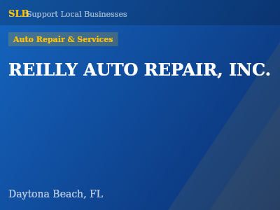 REILLY AUTO REPAIR, INC. — Auto Repair & Services in Daytona Beach, FL