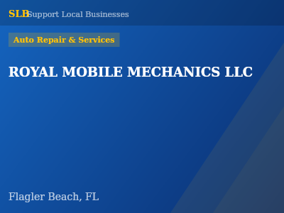 ROYAL MOBILE MECHANICS LLC — Auto Repair & Services in Flagler Beach, FL