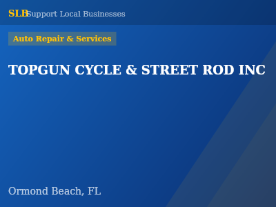 TOPGUN CYCLE & STREET ROD INC — Auto Repair & Services in Ormond Beach, FL
