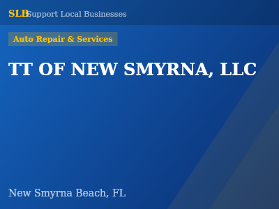 TT OF NEW SMYRNA, LLC — Auto Repair & Services in New Smyrna Beach, FL