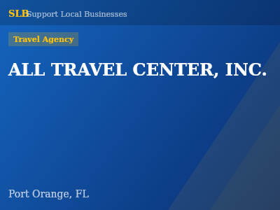 ALL TRAVEL CENTER, INC. — Travel Agency in Port Orange, FL