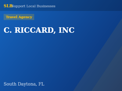 C. RICCARD, INC — Travel Agency in South Daytona, FL