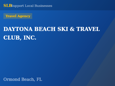DAYTONA BEACH SKI & TRAVEL CLUB, INC. — Travel Agency in Ormond Beach, FL