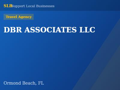 DBR ASSOCIATES LLC — Travel Agency in Ormond Beach, FL