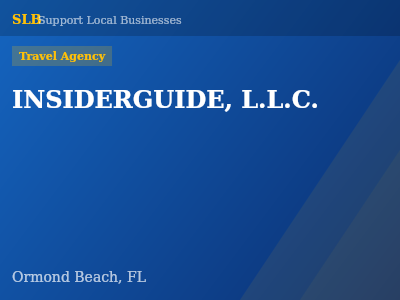 INSIDERGUIDE, L.L.C. — Travel Agency in Ormond Beach, FL