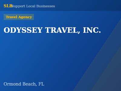 ODYSSEY TRAVEL, INC. — Travel Agency in Ormond Beach, FL