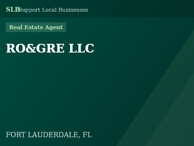 RO&GRE LLC — Real Estate Agent in FORT LAUDERDALE, FL