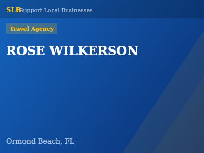 ROSE WILKERSON — Travel Agency in Ormond Beach, FL