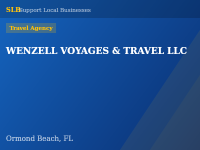 WENZELL VOYAGES & TRAVEL LLC — Travel Agency in Ormond Beach, FL