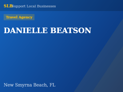 DANIELLE BEATSON — Travel Agency in New Smyrna Beach, FL