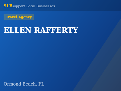 ELLEN RAFFERTY — Travel Agency in Ormond Beach, FL