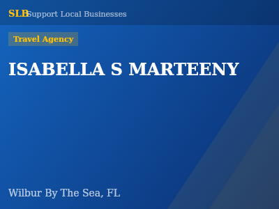 ISABELLA S MARTEENY — Travel Agency in Wilbur By The Sea, FL