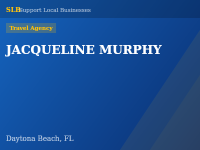 JACQUELINE MURPHY — Travel Agency in Daytona Beach, FL