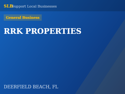RRK PROPERTIES — General Business in DEERFIELD BEACH, FL