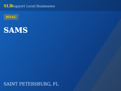 SAMS — HVAC in SAINT PETERSBURG, FL
