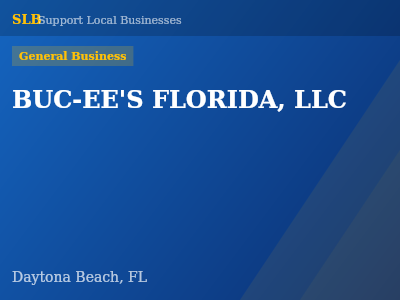 BUC-EE'S FLORIDA, LLC — General Business in Daytona Beach, FL