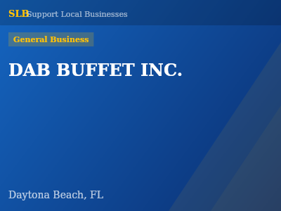 DAB BUFFET INC. — General Business in Daytona Beach, FL