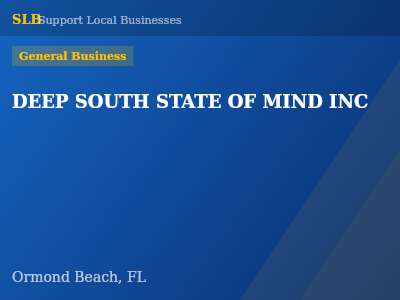 DEEP SOUTH STATE OF MIND INC — General Business in Ormond Beach, FL