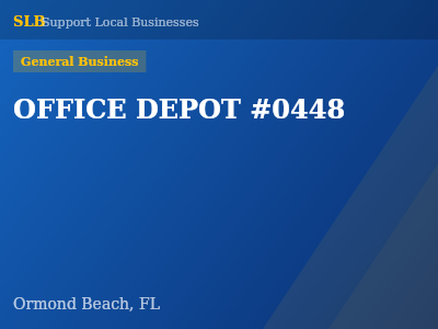 OFFICE DEPOT #0448 — General Business in Ormond Beach, FL