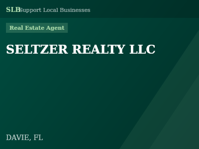 SELTZER REALTY LLC — Real Estate Agent in DAVIE, FL