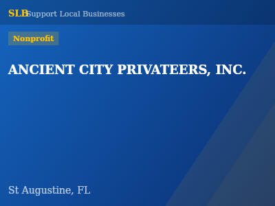 ANCIENT CITY PRIVATEERS, INC. — Nonprofit in St Augustine, FL