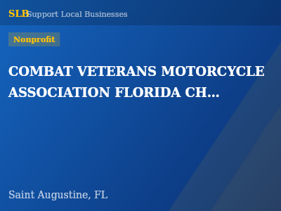 COMBAT VETERANS MOTORCYCLE ASSOCIATION FLORIDA CHAPTER 20-2 — Nonprofit in Saint Augustine, FL