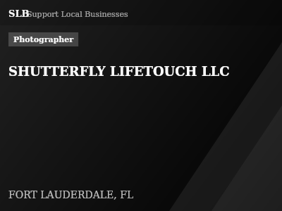 SHUTTERFLY LIFETOUCH LLC — Photographer in FORT LAUDERDALE, FL