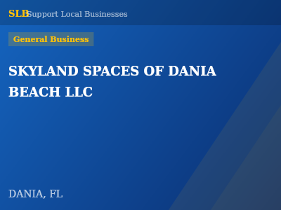 SKYLAND SPACES OF DANIA BEACH LLC — General Business in DANIA, FL