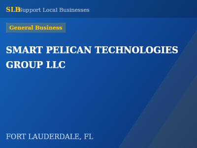 SMART PELICAN TECHNOLOGIES GROUP LLC — General Business in FORT LAUDERDALE, FL