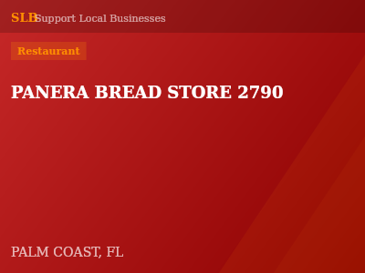 PANERA BREAD STORE 2790 — Restaurant in PALM COAST, FL