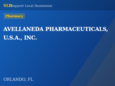 AVELLANEDA PHARMACEUTICALS, U.S.A., INC. — Pharmacy in ORLANDO, FL