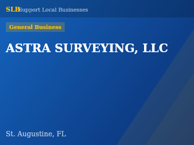 ASTRA SURVEYING, LLC — General Business in St. Augustine, FL