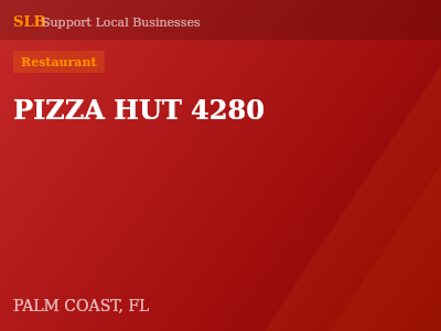 PIZZA HUT 4280 — Restaurant in PALM COAST, FL
