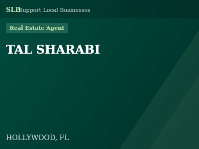 TAL SHARABI — Real Estate Agent in HOLLYWOOD, FL