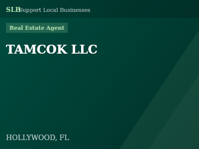 TAMCOK LLC — Real Estate Agent in HOLLYWOOD, FL