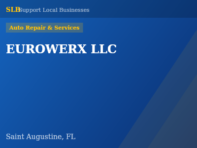EUROWERX LLC — Auto Repair & Services in Saint Augustine, FL