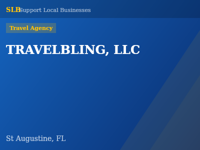 TRAVELBLING, LLC — Travel Agency in St Augustine, FL