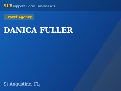 DANICA FULLER — Travel Agency in St Augustine, FL