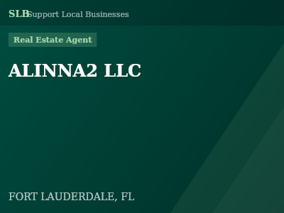 ALINNA2 LLC — Real Estate Agent in FORT LAUDERDALE, FL