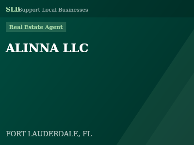 ALINNA LLC — Real Estate Agent in FORT LAUDERDALE, FL