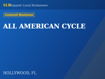 ALL AMERICAN CYCLE — General Business in HOLLYWOOD, FL