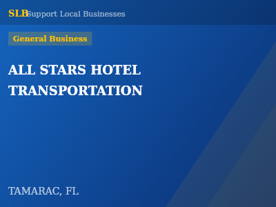 ALL STARS HOTEL TRANSPORTATION — General Business in TAMARAC, FL