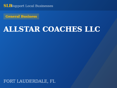 ALLSTAR COACHES LLC — General Business in FORT LAUDERDALE, FL